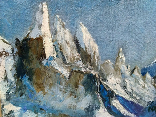 Pico torre,el chalten Oil Panel Landscaping