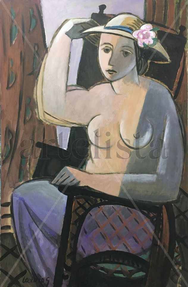 Mujer con Sombrero