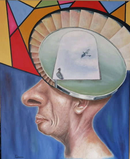 "Reflejos" Oil Canvas Others