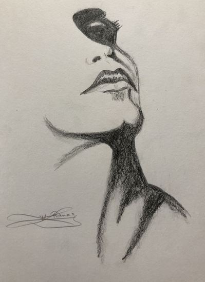 Rostro femenino Pencil