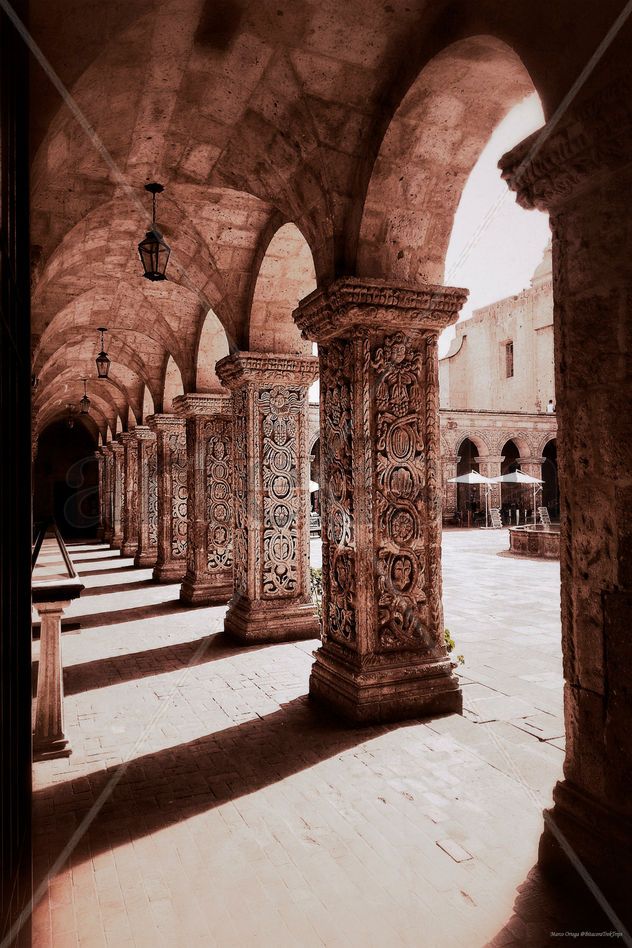 Iglesia de la compañía, Arequipa, Perú