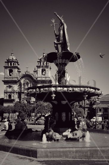 Plaza de Armas de Cusco, Perú Arquitectura e interiorismo Color (Digital)