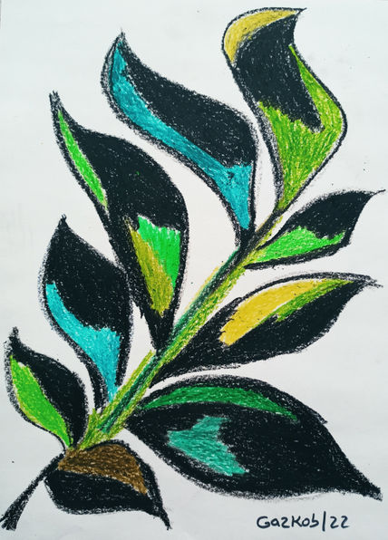 Las hojas/The leaves