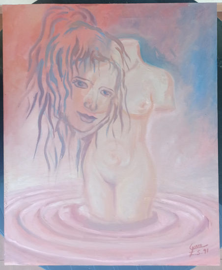 Desnudo Oil Canvas Figure Painting