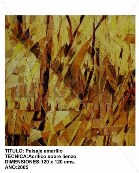Paisaje amarillo