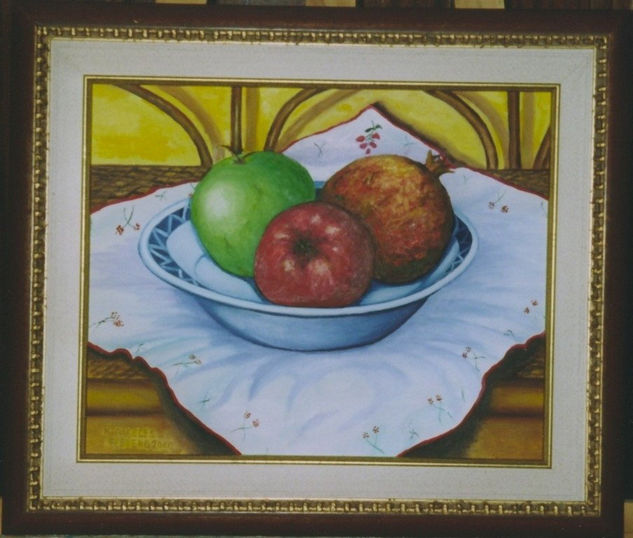 Frutas de invierno Oil Canvas Still Life Paintings