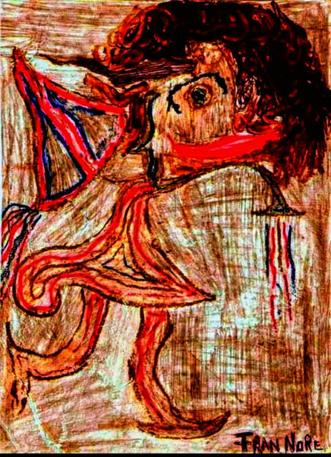 Niña con cometa