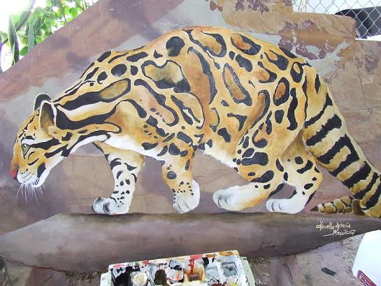 ocelote Acrylic Others Animals