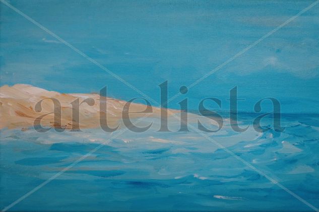 Mas mar Acrylic Canvas Landscaping