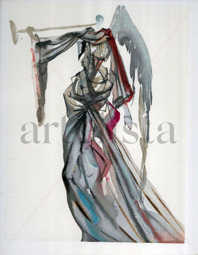 Salvador Dalí Litografía Firmada