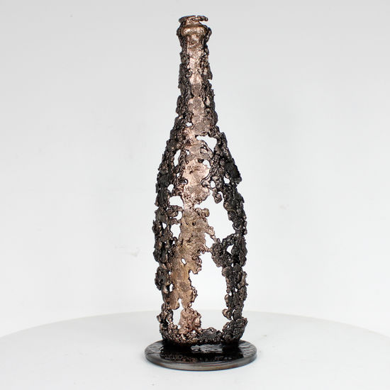 Botella champan 93-22 Bronze Figurative