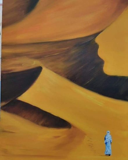 desierto Oil Canvas Landscaping