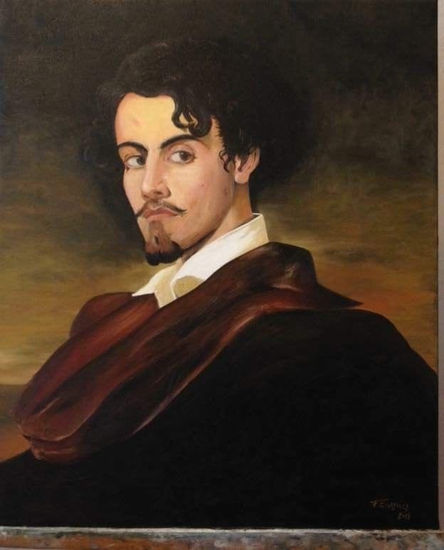 becquer Oil Canvas Portrait