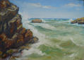 mar en luz