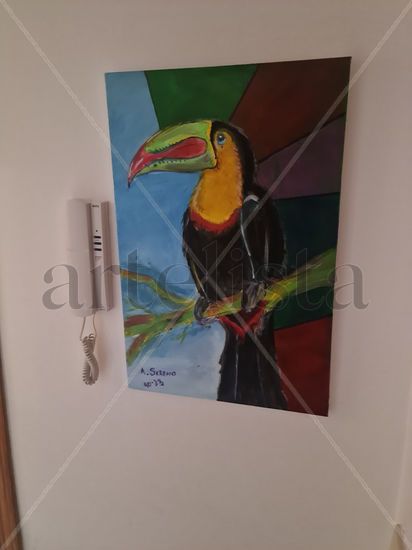 Tucan Acrylic Canvas Animals