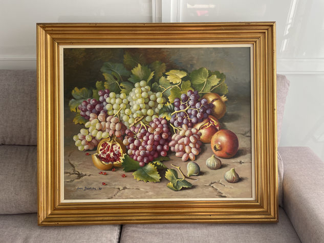 Juan Bautista Jiménez bodegón Oil Canvas Still Life Paintings