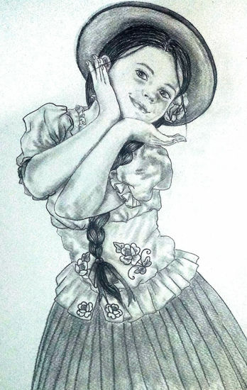 NIÑA TARIJEÑA Pencil