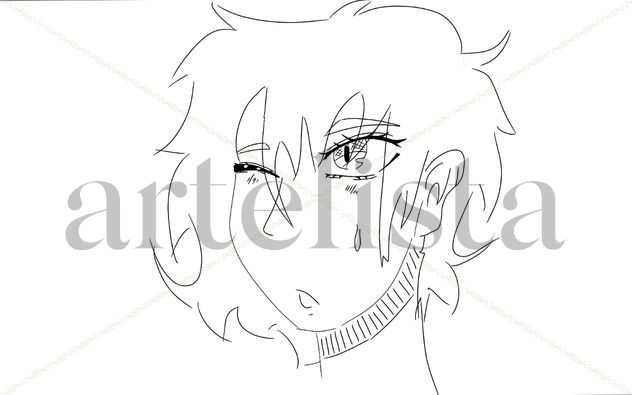 Un dibujo algo sencillo sin coloreo