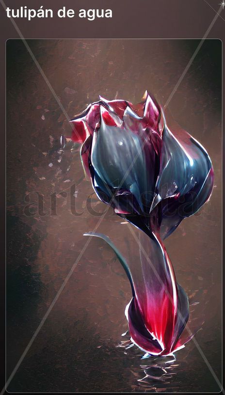 Tulipán de agua