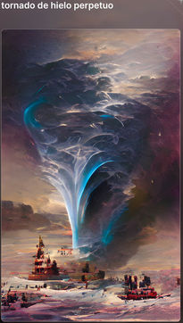 Tornado de hielo...