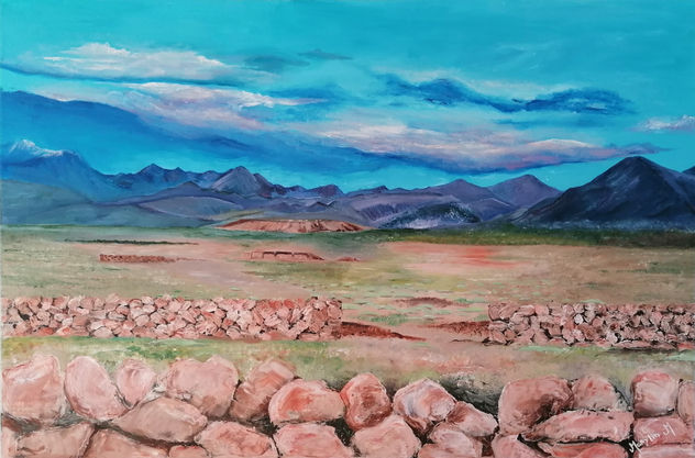 Atardecer en la frontera