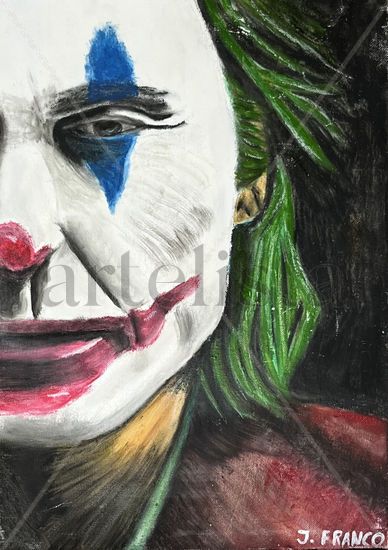 JOKER Óleo Lienzo Retrato