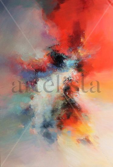 Landscape abstract 1065 Acrylic Canvas Landscaping