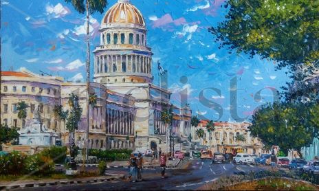 La Habana en el lienzo