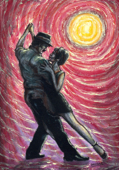 TANGO 1 Mixed media Others Figure Painting