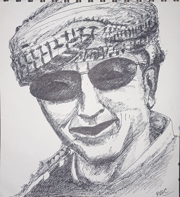 retrato del padre de Rodrigo Ávila, año 2022,     constitución , chile