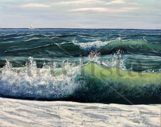 Encanto del mar Oil Canvas Marine Painting