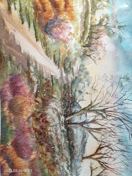 Paisaje con árbol