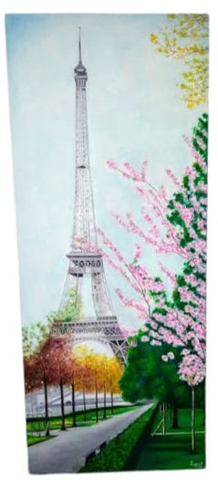 Torre Eiffel Oil Canvas Landscaping