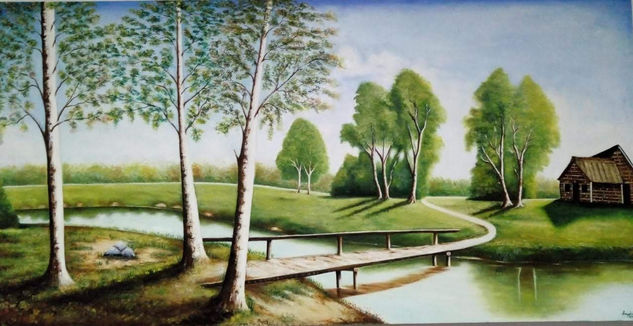 Paisaje Oil Canvas Landscaping