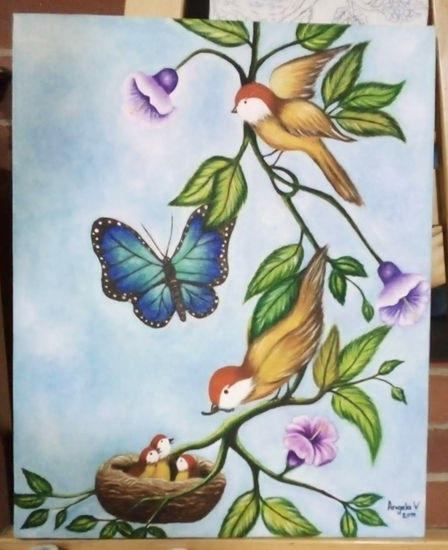 Naturaleza Pura Oil Canvas Animals