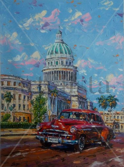 Capitolio 2 Oil Canvas Landscaping