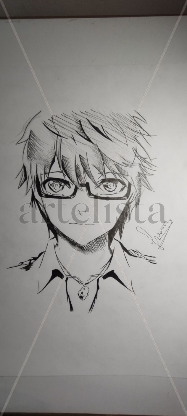 Personaje de anime tipo manga