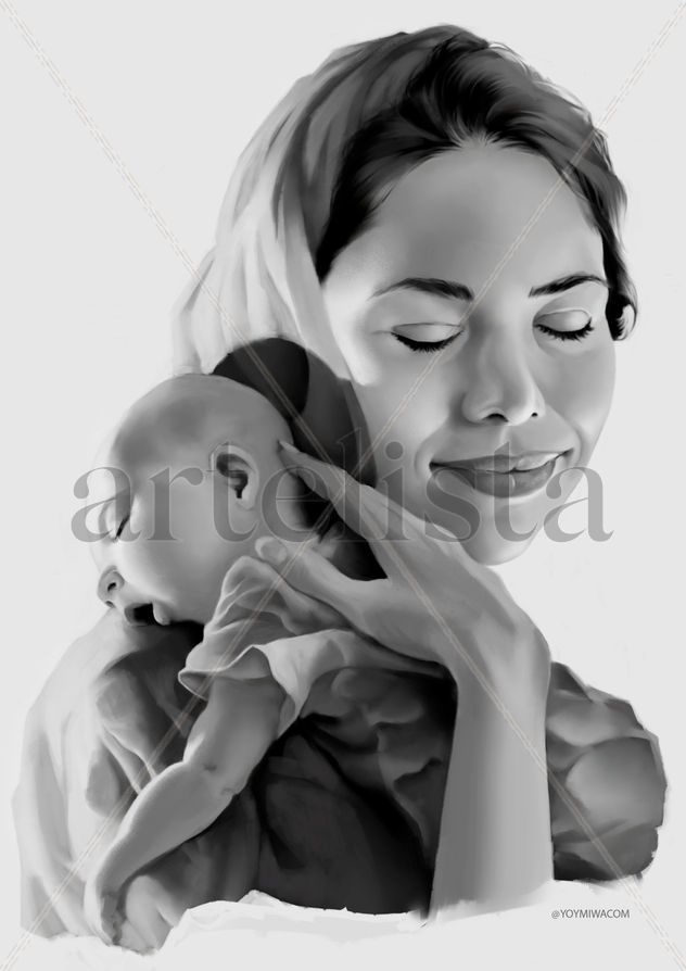 María Virgen y Jesús Niño