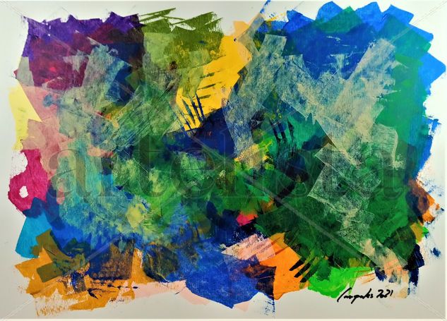 ABSTRACTO 107-2021 Acrylic Paper Others