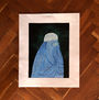 Àsia. Dona amb burka d'Afganistan.