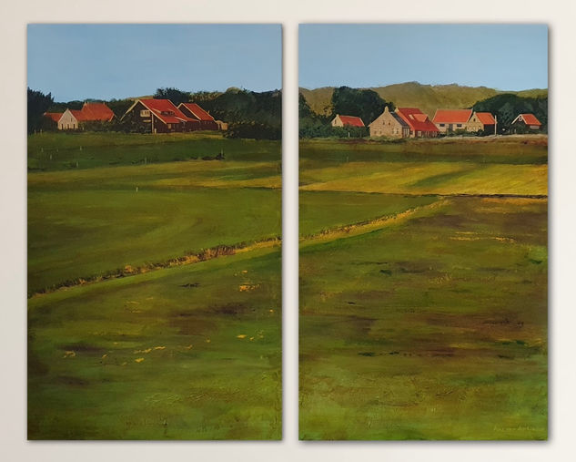 Terschelling Acrylic Canvas Landscaping