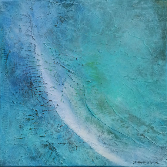 La mar I Acrylic Canvas Marine Painting