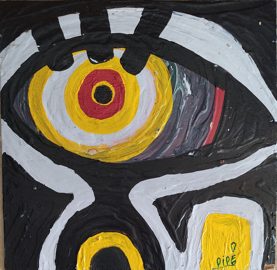 El ojo egipcio Gouache Tabla Otros