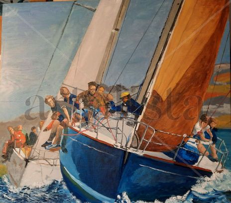 Ceñida en regata