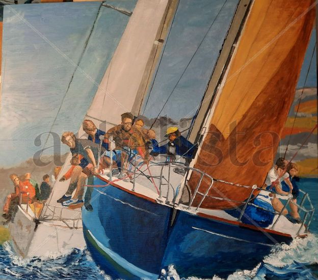 Ceñida en regata Oil Panel Sports