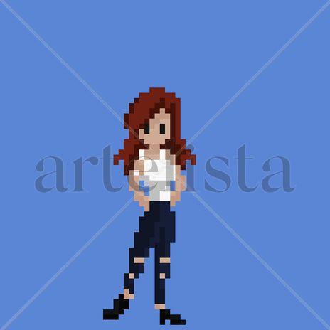 Red-haired girl