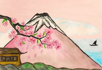 Fuji hill pink