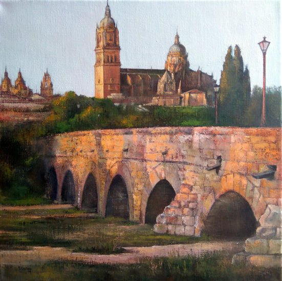 Salamanca Oil Canvas Landscaping