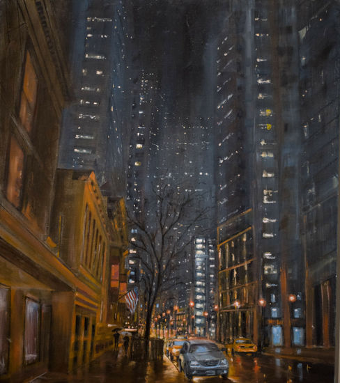 New York New York Oil Canvas Others