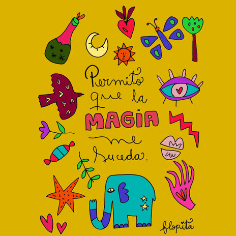 Ilustracion + frase